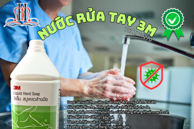 Nước rửa tay 3M Liquid Hand Soap 3,8L - Bảo vệ da tay, tiêu diệt 99% vi khuẩn