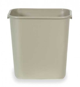 Thùng rác nhựa Rubbermaid FG295600BEIG