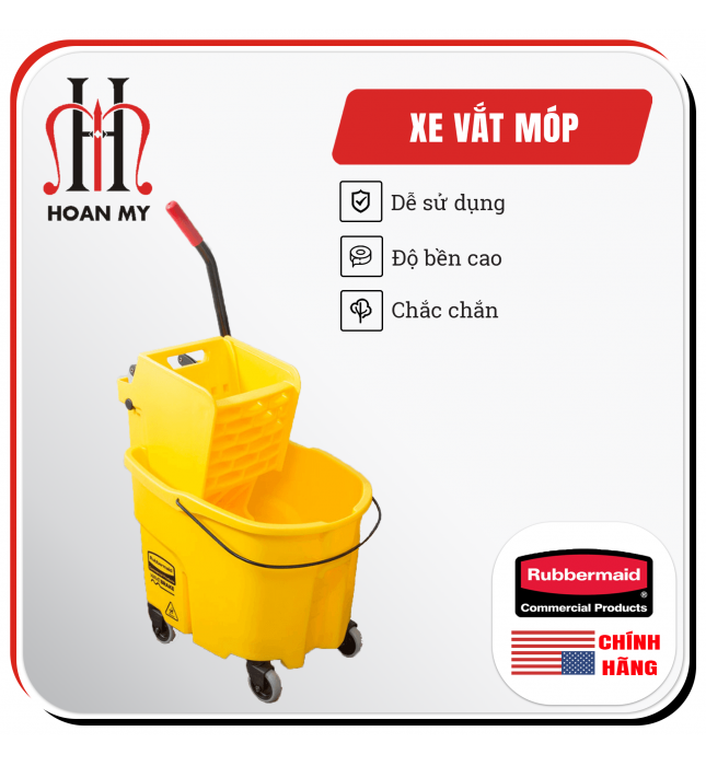 Xe vắt mop Rubbermaid FG757788