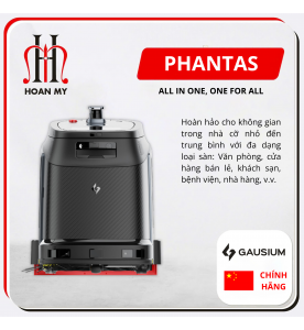 Robot vệ sinh đa năng thông minh Phantas