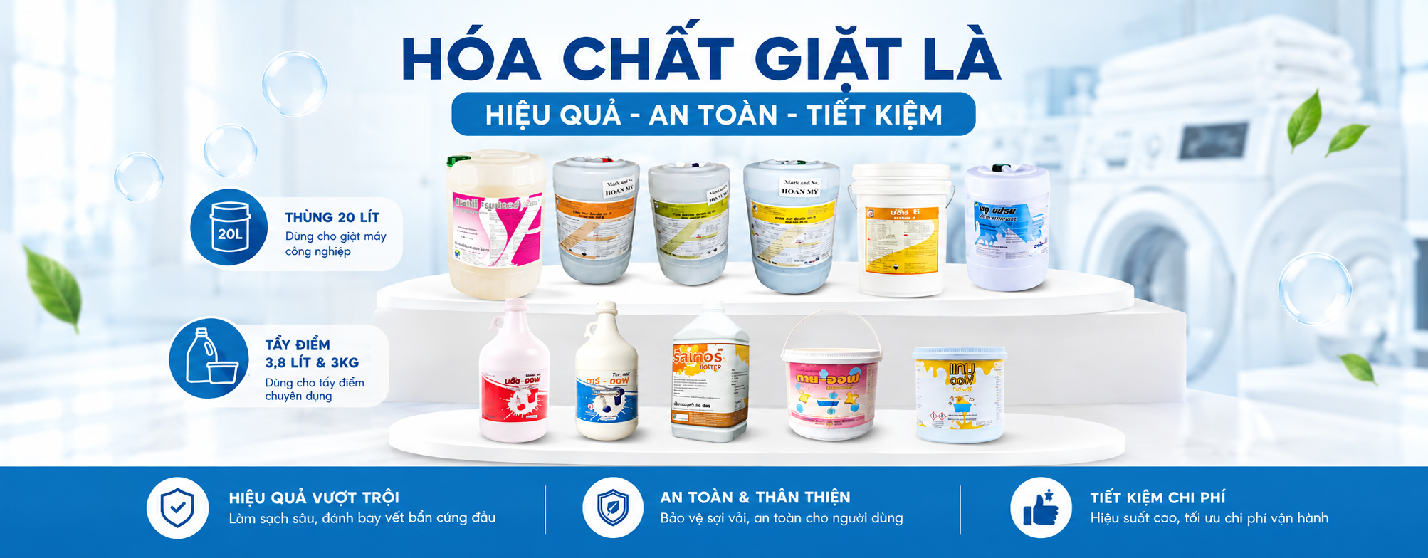 Hóa chất giặt là
