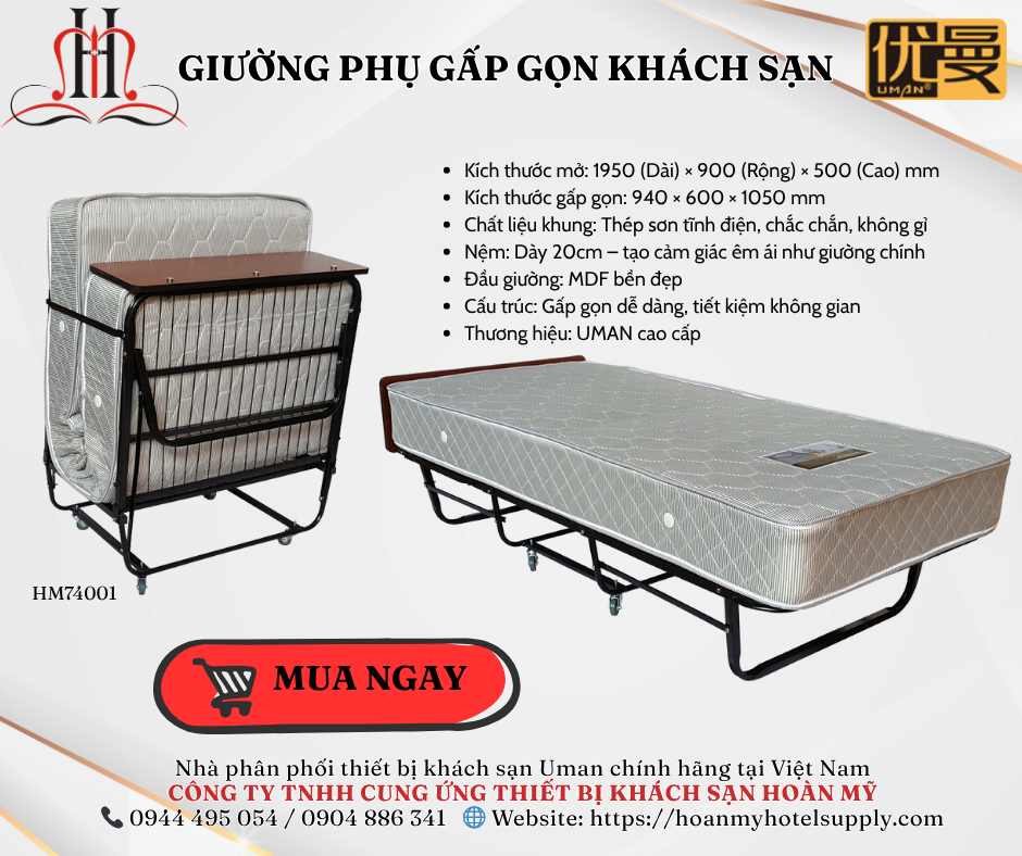 giường gấp gọn